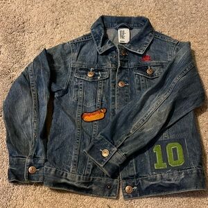 EUC Denim jacket w snaps